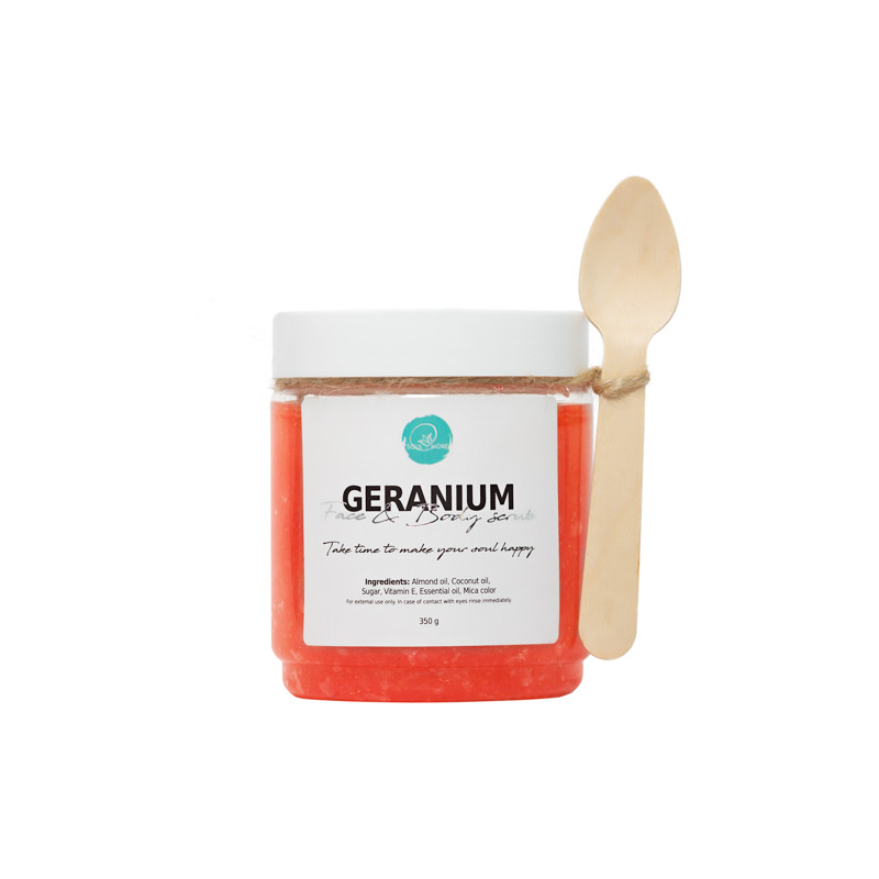 Soul and More Geranium Scrub 350g