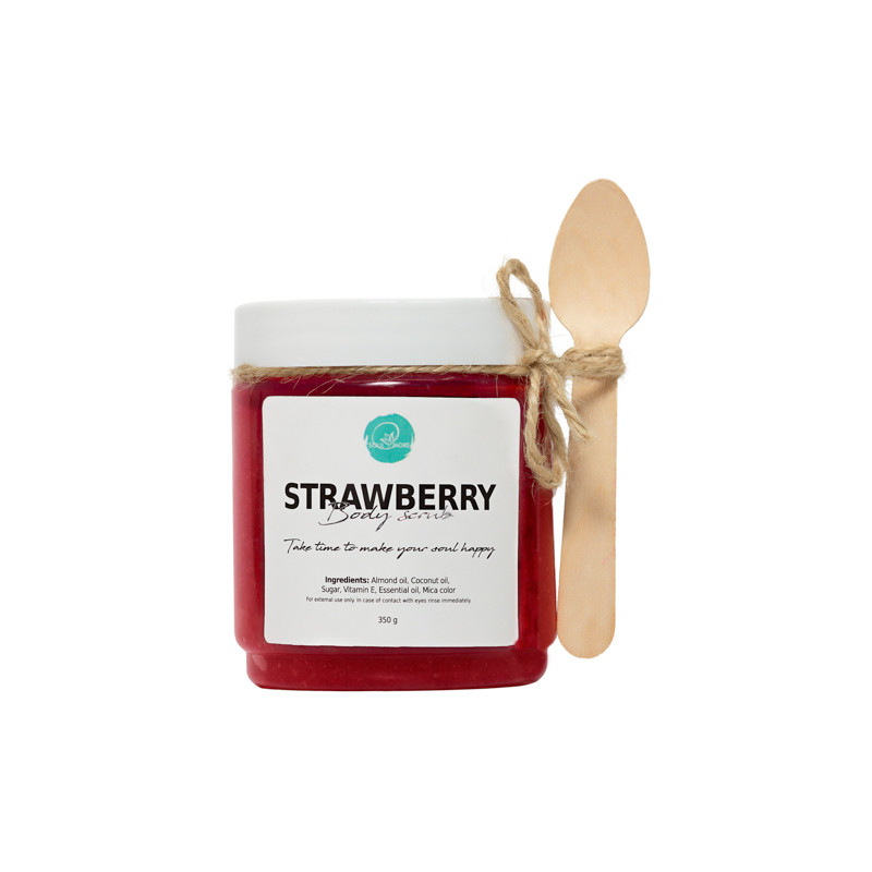 Soul and More Strawberry Scrub 350g