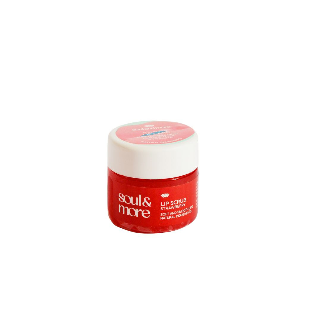 Soul and More Strawberry Lip Scrub 30g