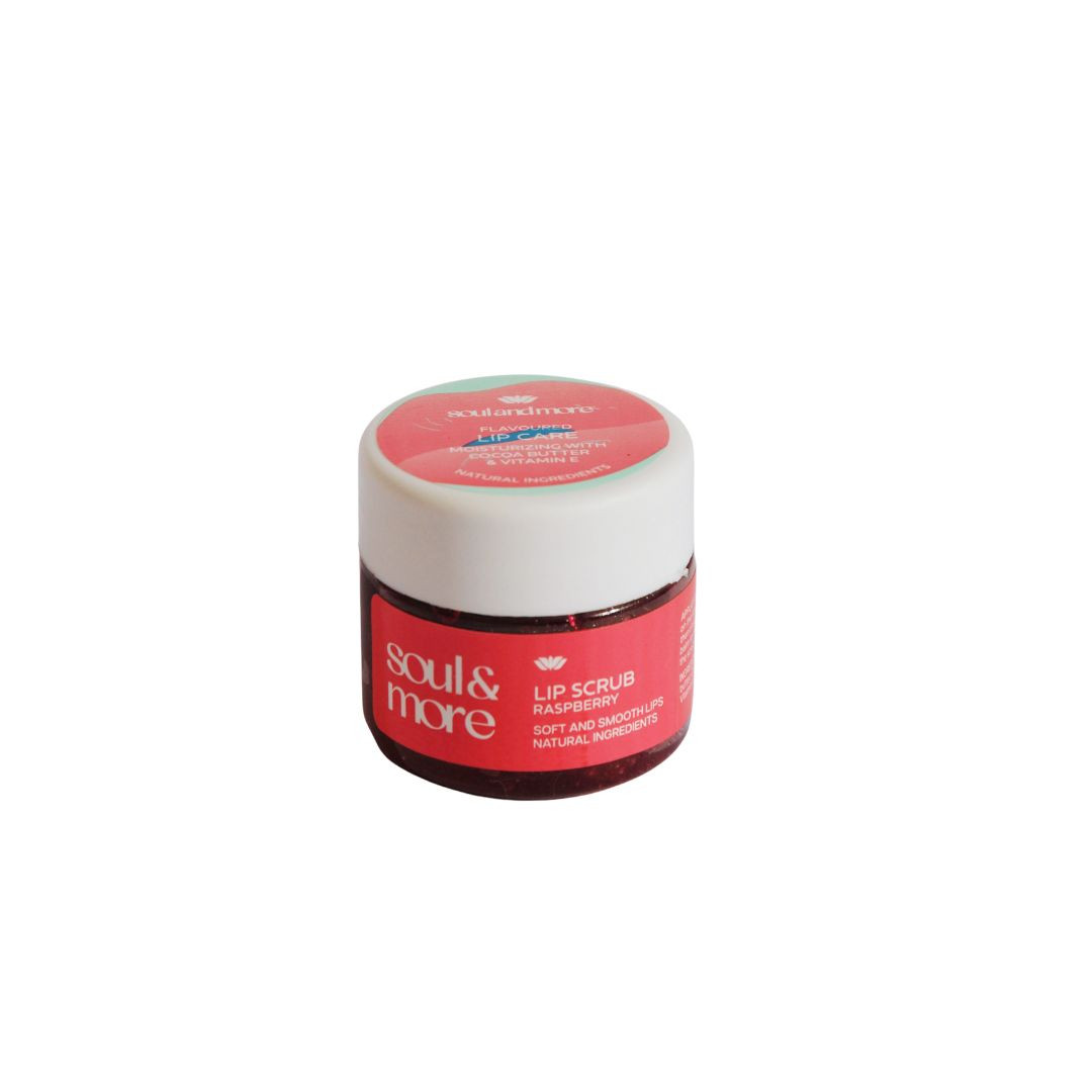 Soul and More Raspberry Lip Scrub 30g