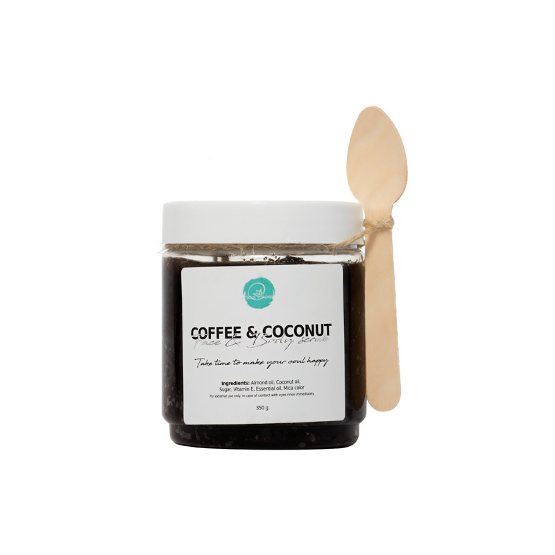 Soul and More Coffee & Coconut Scrub 350g